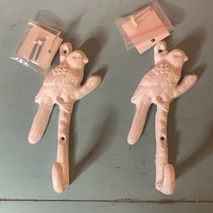 Anthropologie Birds hooks (set of 2)